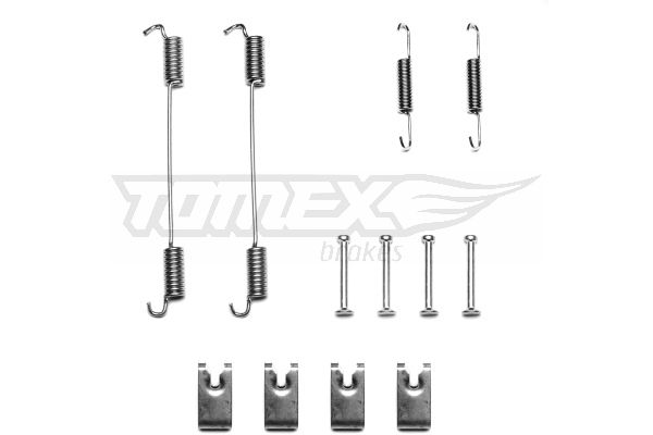 TOMEX BRAKES Tarvikesarja, jarrukengät TX 41-80